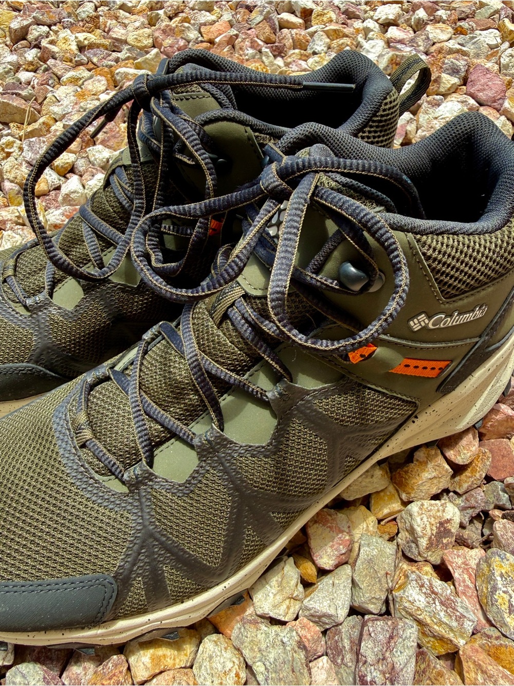 Columbia Peakfreak II Mid OutDry Deep Olive Lightweight Waterproof Hiking Boots